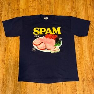 Vintage Spam Shirt Men’s XL Stanley Desantis Made In USA Single Stitch OG Logo